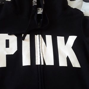 Pink hoodie